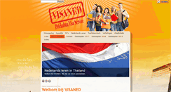 Desktop Screenshot of nederlandslereninthailand.com